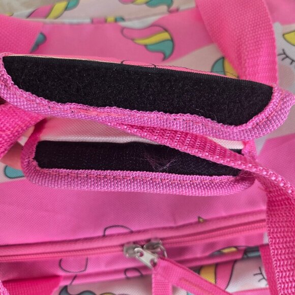 Olivet Intl 3 Piece Slumber Set Pink Unicorn Pattern Tent Sleeping Bag & Duffel - Picture 16 of 16